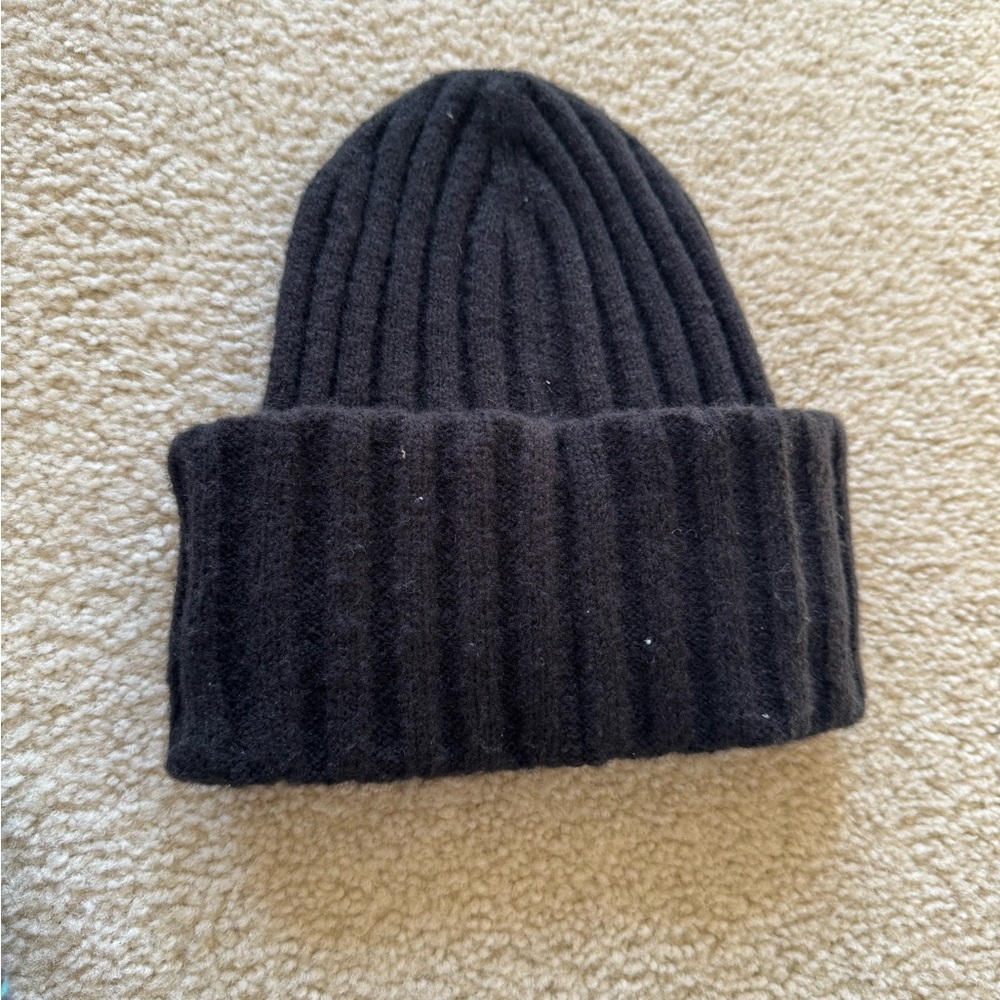 Black beanie